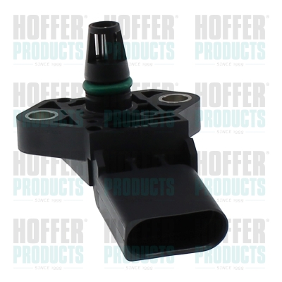 Sensor, boost pressure - HOF7472159 HOFFER - 038906051B, 03F145673F, 1111222