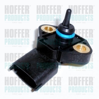 HOF7472520, Sensor, intake manifold pressure, HOFFER, 012582232, 12582232, 45962081F, 0261230112, 410590199, 7472520, 82520, 84.455