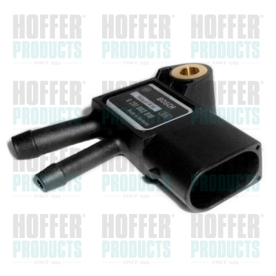 Sensor, exhaust pressure - HOF7472544 HOFFER - 56044587AA, 0281006278, 16950