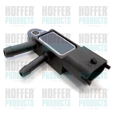 Senzor, tlak výfukového plynu - HOF7472551E HOFFER - 6711590058, A6711590058, 0281006079