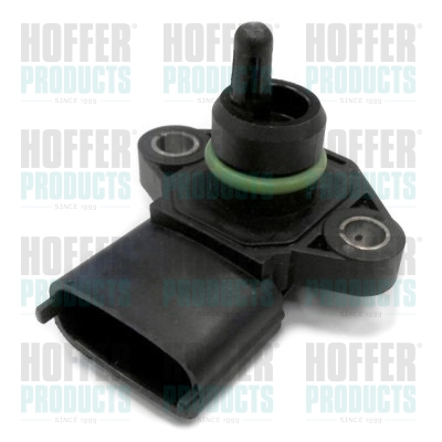 Sensor, intake manifold pressure - HOF7472563 HOFFER - 392002A650, 10.3344, 16747