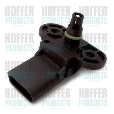 Sensor, Saugrohrdruck - HOF7472589 HOFFER - 07C906051, 16906, 1752