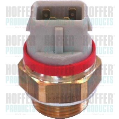 Temperature Switch, radiator fan - HOF7472697 HOFFER - 50018, 7001606, 89BB8B607AC