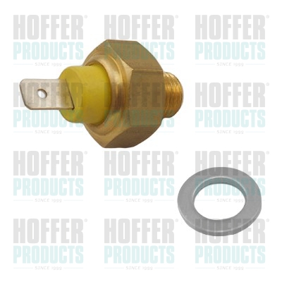Temperature Switch, coolant warning lamp - HOF7472734 HOFFER - 191919521D, 53514, 0915086