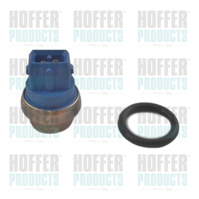 Temperature Switch, coolant warning lamp - HOF7472735 HOFFER - 021919369, 53517, 0915087