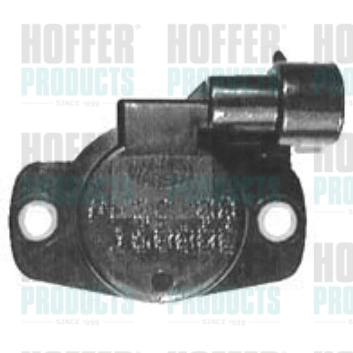 Sensor, throttle position - HOF7513050 HOFFER - 0279983851, 1902, 20059