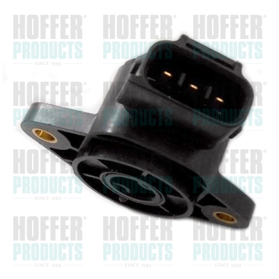 Sensor, throttle position - HOF7513108 HOFFER - 8945206020, 8945233040, 8945297402000