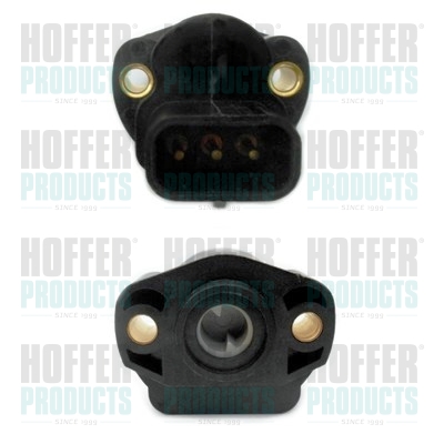 Sensor, throttle position - HOF7513142 HOFFER - 5234904, 5234903, 4626051
