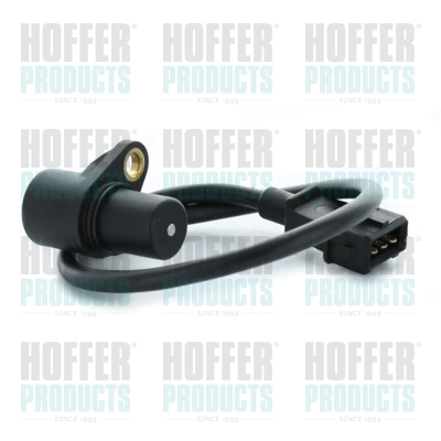 Sensor, crankshaft pulse - HOF7517098 HOFFER - 021906433, 021906433A, 021906433C