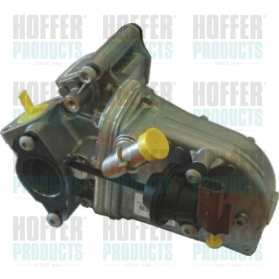 Cooler, exhaust gas recirculation - HOF7518146 HOFFER - 55278868, 5577950, 71753849