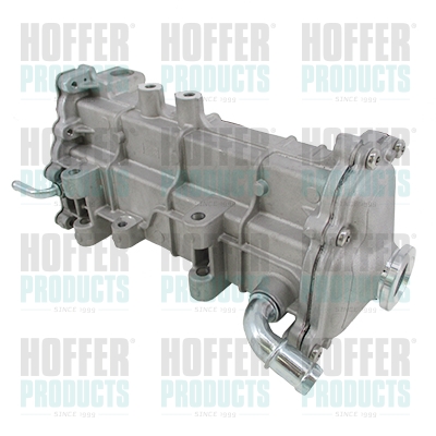 Cooler, exhaust gas recirculation - HOF7518388 HOFFER - 504377416, 504317815, 332120091