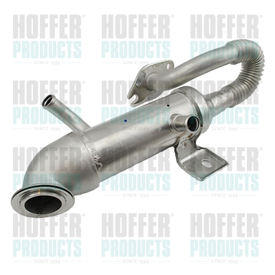 Cooler, exhaust gas recirculation - HOF7518451 HOFFER - 1314596, 135991, 2M5Q-9F464-AB