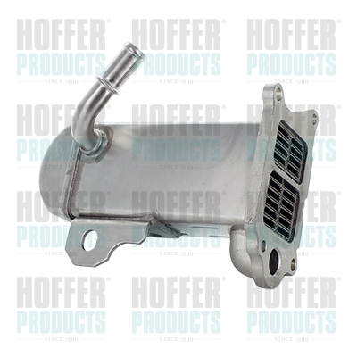 Cooler, exhaust gas recirculation - HOF7518462 HOFFER - 1836229, 9671398180*, 1751357