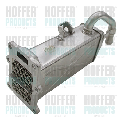 Cooler, exhaust gas recirculation - HOF7518484 HOFFER - 03P131512B, 03P131512D, 03P131512E