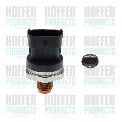 Sensor, fuel pressure - HOF8029035E HOFFER - 13532247581, 3140027500, 3140027501