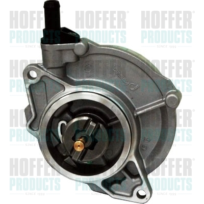 Vacuum Pump, braking system - HOF8091138 HOFFER - 057145100F, 057145100J, 059145100K