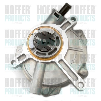 Vacuum Pump, braking system - HOF8091184 HOFFER - 07L145100B, 07L145100D, 07L145100E