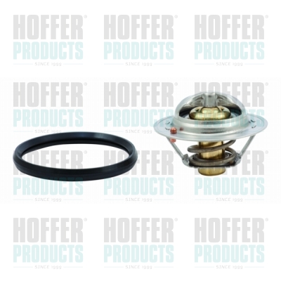 Thermostat, coolant - HOF8192631 HOFFER - 21200ED000, 21200ED00A, 7701068770
