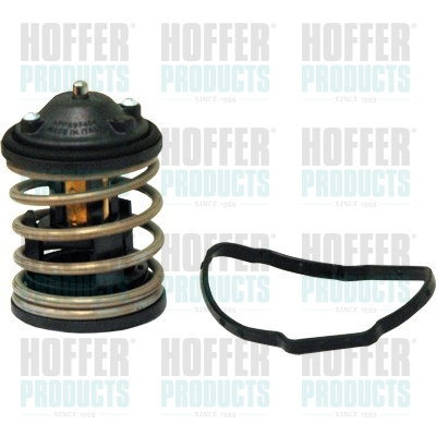 HOF8192686, Thermostat, coolant, HOFFER, 11517805192, 11518512234, 28.0200-4028.2, 350605A, 4006156, 421150330, 44683, 502662, 54487, 725274, 7.9702*, 8192686, 820853, 92686, 94.686A2, DTM87544, TH47487G1, TH7088, 4006188, 503055, 708887, 78762, 94.686, 78762S, TH708887