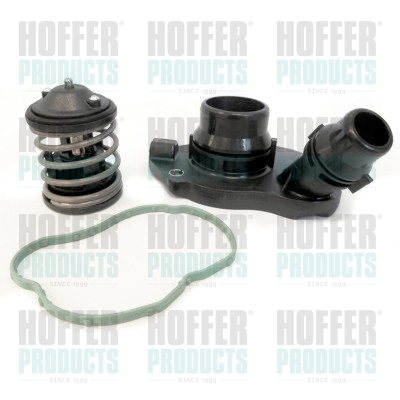 Thermostat, coolant - HOF8192804 HOFFER - 11518512234*, 11517805192, 350605A