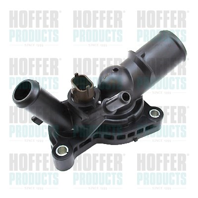 HOF8192907, Thermostat, coolant, HOFFER, 55247743, 421150516, 7.7990*, 80159, 8192907, 92907, 94.906, 94.906A2