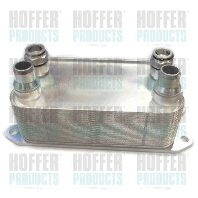 Ölkühler, Automatikgetriebe - HOF8095025 HOFFER - A0995001100, A0995002300, 0995002300