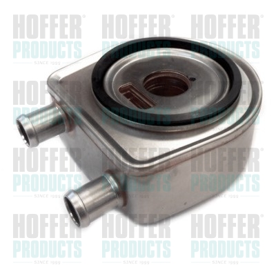 Oil Cooler, engine oil - HOF8095065 HOFFER - 1660067JG0, 21300-00Q0A, 3460721
