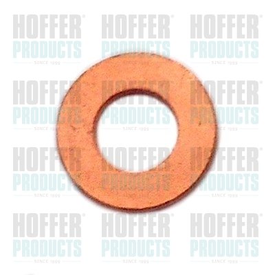 HOF8029711, Seal Ring, nozzle holder, HOFFER, 1118410, 198157, YS4Q9E568AA, 391230055, 8029711, 83.1402, 9001850, 9711