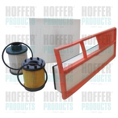 Filter Set - HOFFKFIA009 HOFFER - 1352490080*, 1541184E50*, 1557375*