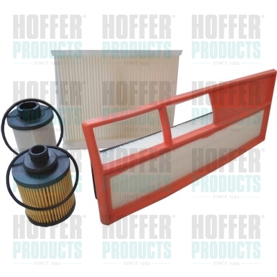 Filter Set - HOFFKFIA013 HOFFER - 04708750*, 1541184E50*, 1565249*