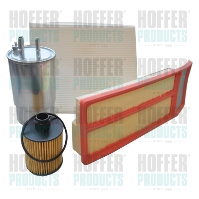 Filter Set - HOFFKFIA014 HOFFER - 0055206816*, 16063849*, 1609851280*