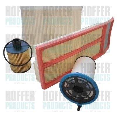 Filter Set - HOFFKFIA068 HOFFER - 0055206816*, 1609851280*, 16510-68L10*