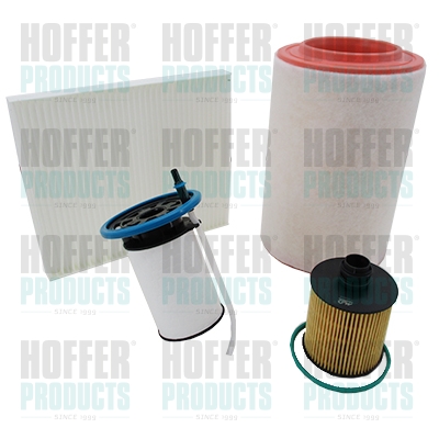 Filter Set - HOFFKFIA071 HOFFER - 0818025*, 16510-62M00*, 68103969AA*