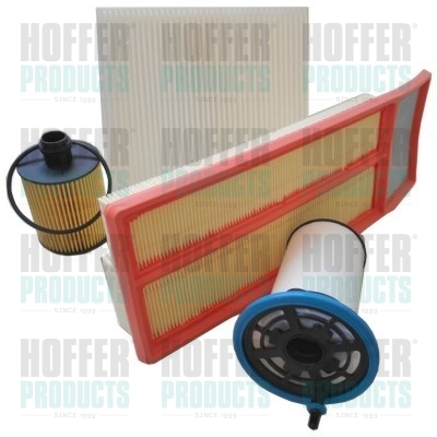 Filter Set - HOFFKFIA086 HOFFER - 0055206816*, 1609851280*, 16510-68L10*
