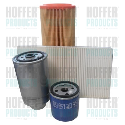 Filter Set - HOFFKFIA100 HOFFER - 0K2KK13483A, 1042175104*, 190667*