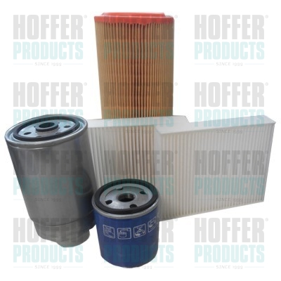 Filter Set - HOFFKFIA104 HOFFER - 04721303AA*, 0K2KK13483A, 1042175116*