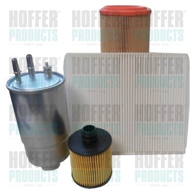 Filter Set - HOFFKFIA116 HOFFER - 00650111*, 16063849*, 16510-62M00*