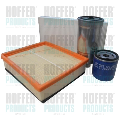 Filter Set - HOFFKFIA130 HOFFER - 1042175104*, 13322240791*, 2995965*