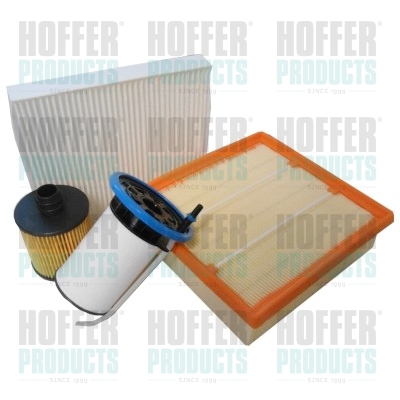 Filter Set - HOFFKFIA154 HOFFER - 16510-62M00*, 55223416*, 647962*