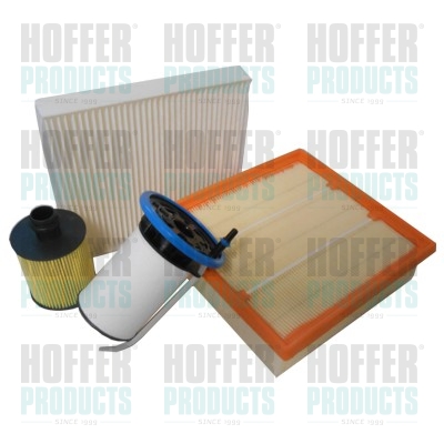 Filter Set - HOFFKFIA155 HOFFER - 0055206816*, 0077366607*, 0860134*