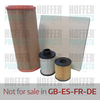 Filter Set - HOFFKFIA165 HOFFER - 04807214*, 1109AJ*, 1109X4*