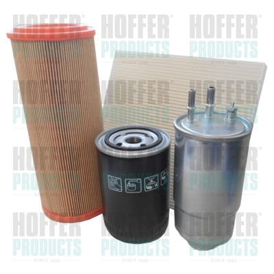 Filter Set - HOFFKFIA173 HOFFER - 1109Z8*, 1444SQ*, 1606267580*