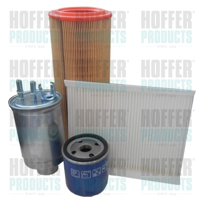 Filter Set - HOFFKFIA181 HOFFER - 1042175104*, 46808398*, 606128821*