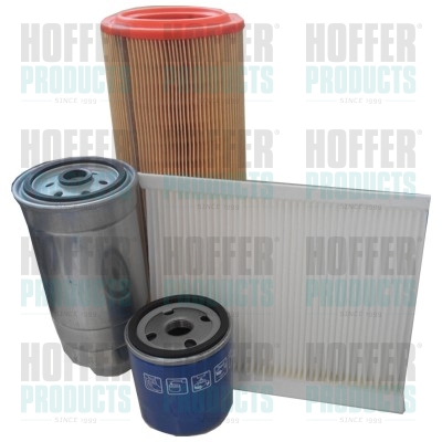 Filter Set - HOFFKFIA183 HOFFER - 1042175104*, 319223E000*, 319703E000*