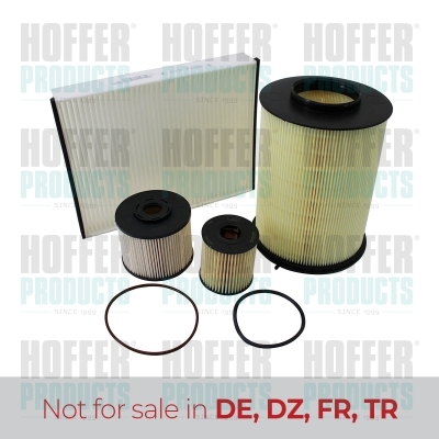 Filter Set - HOFFKFRD011 HOFFER - 1109L6*, 1109Y9*, 11427622446*