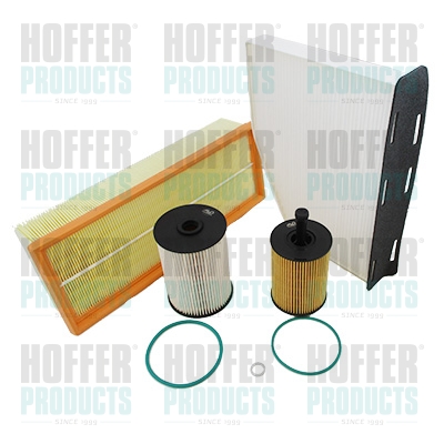 Filter Set - HOFFKVAG002 HOFFER - 071115562C*, 1K0129620G*, 1K0819644*