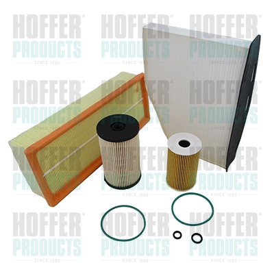 Filter Set - HOFFKVAG005 HOFFER - 03L115562*, 1K0819422B*, 1K1819669*