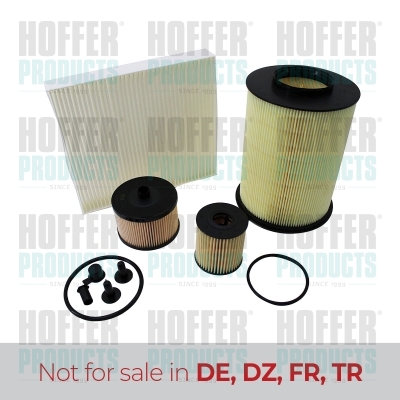 Filter Set - HOFFKVLV001 HOFFER - 1109X3*, 1109Z2*, 11427622446*