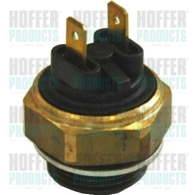 HOF7472628, Temperature Switch, radiator fan, HOFFER, 0000024211, 101507, 116000725600, 26171030, 6000001356, 6M0905065, 9035201, 9151381080, 0000126404, 116000725602, 7700748169, 0000126413, 116000725602/00, 024211, 116000725605, 126404, 60506988, 126413, 60706988, 116580729908, 12799, 1619, 2641041, 27/5008, 3263106, 330292, 370009, 37420, 410580267, 50250