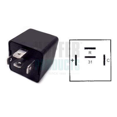 HOFH7242001, Flasher Unit, HOFFER, 0000632321, 015064120, 5942627, 257309X100, 6323.21, 7595406, 0336208001, 240670004, 2.42001, 4DB007218001, 54201136, 58920, 601367, 641426, 661006, 7242001, 75605080, MFL6, V15-71-0011, 0335200049, 30260, 661146, H7242001, MFL9, WES54201136A, 0335200078, 0336203005, 0336206004